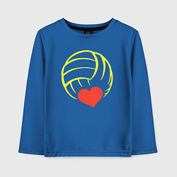 Детский лонгслив Volley love