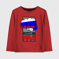 Детский лонгслив Russian MMA