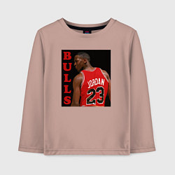 Детский лонгслив Bulls Jordan