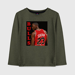 Детский лонгслив Bulls Jordan