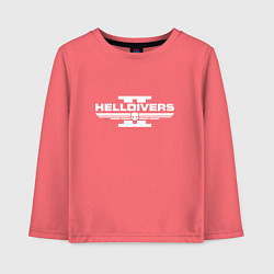 Детский лонгслив Helldivers 2