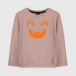 Лонгслив хлопковый детский Orange smile, цвет: пыльно-розовый