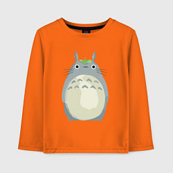 Лонгслив хлопковый детский Neighbor Totoro, цвет: оранжевый