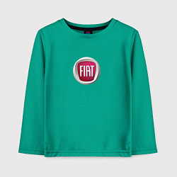 Детский лонгслив FIAT sport auto logo