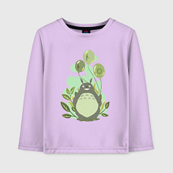 Детский лонгслив Green Totoro