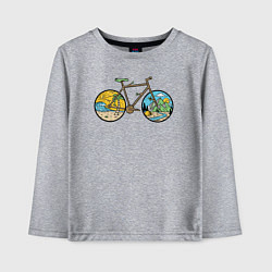 Детский лонгслив Nature bike