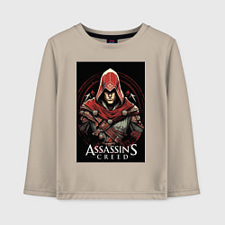 Детский лонгслив Assassins creed профиль игрока