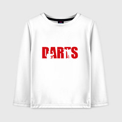 Детский лонгслив Darts red