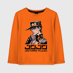 Детский лонгслив Jotaro Kujo - Jojo ai art