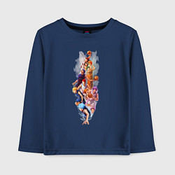 Детский лонгслив Баскетбол Куроко Тайга Кагами