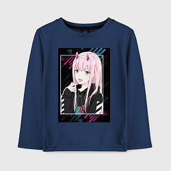 Детский лонгслив Zero Two is darling