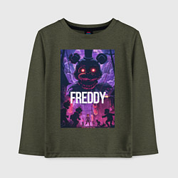 Детский лонгслив Freddy - мишка Фредди