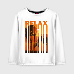 Детский лонгслив Relax summer
