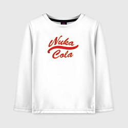 Лонгслив хлопковый детский Ядер Кола - Фоллаут, цвет: белый