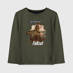 Детский лонгслив Ghoul fallout Get Wasted