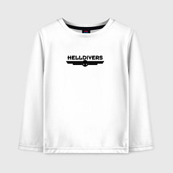 Детский лонгслив Helldivers Logo