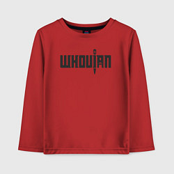 Детский лонгслив Whovian movie