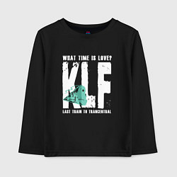 Детский лонгслив Klf - What time is love
