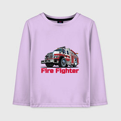 Детский лонгслив Fire fighter