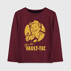 Детский лонгслив Vault boy like print