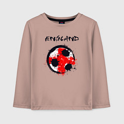 Детский лонгслив Football England