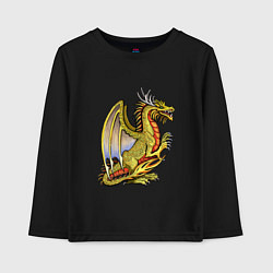 Детский лонгслив HOMM3 gold dragon