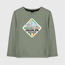 Детский лонгслив Ireland Dublin