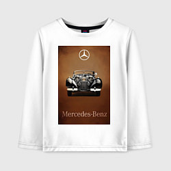 Детский лонгслив Mercedes-benz автомобиль
