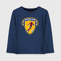 Детский лонгслив Soccer club