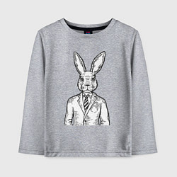 Детский лонгслив Кролик в костюме