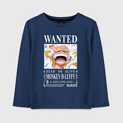 Детский лонгслив Monkey D Luffy - wanted