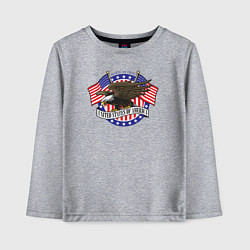 Детский лонгслив United States of America