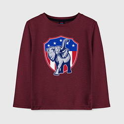 Детский лонгслив Elephant USA