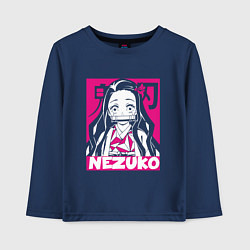 Детский лонгслив Клинок рассекающий демонов Незуко Nezuko