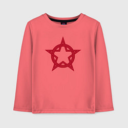 Детский лонгслив Red star USSR
