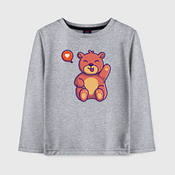 Детский лонгслив Lovely bear