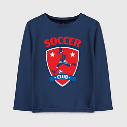 Детский лонгслив Sport soccer club