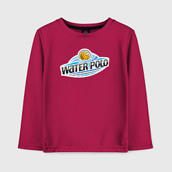 Детский лонгслив Water polo sport