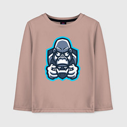 Детский лонгслив Gamer monkey