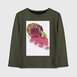 Детский лонгслив Ну вот, рассыпала