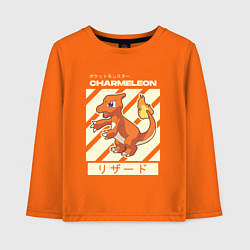 Детский лонгслив Покемоны Чармелеон Charmeleon