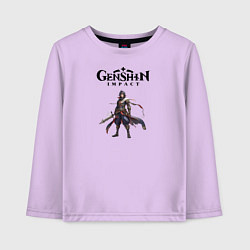 Детский лонгслив Косплей Genshin impact boy