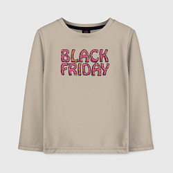 Детский лонгслив Black friday day