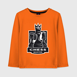 Детский лонгслив Мастер шахмат