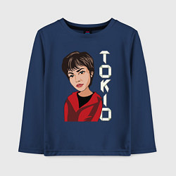 Детский лонгслив Tokio - money heist