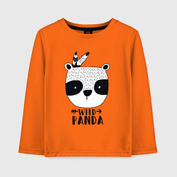 Детский лонгслив Wild panda