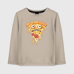 Детский лонгслив Pizza face