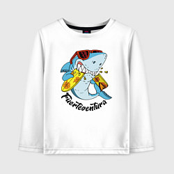 Детский лонгслив Fuerteventura summer style - shark