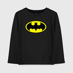 Детский лонгслив Batman logo