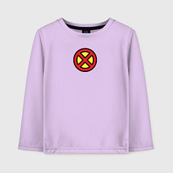 Детский лонгслив X men logo